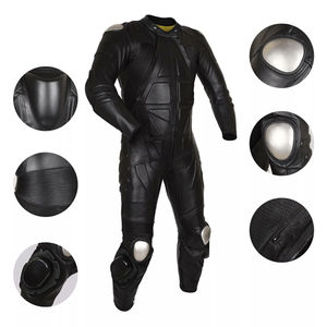 Combinaison de moto en cuir imprimée grande taille, respirante, imperméable, coupe-vent, anti-UV, pour la course et la protection, personnalisable, vente en gros - Product Image 5