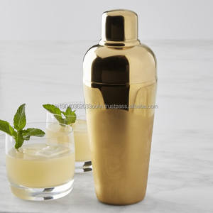 Coctelera Oro Negro Bronce Espejo Acabado Coctelera Acero inoxidable Barware Herramientas Latón Cobre Acero inoxidable - Product Image 4