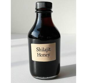 La bouteille de miel de Shilajit de l'Himalaya brut pur de haute qualité emballée augmente naturellement les niveaux d'énergie - Product Image 6