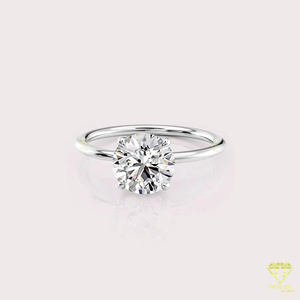 Anillo de Compromiso de Moissanita de Excelente Calidad, Accesorio Nupcial de Lujo para Eventos de Boda, Disponible al Mejor Precio del Mercado - Product Image 5