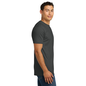 Camisetas al por Mayor para Marcas Estadounidenses, 100% Algodón, Logotipo Personalizado, Color Gris Jaspeado, Envío DDP, Comparable con Next Level - Product Image 6