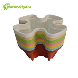 Plante verticale tour hydroponique jardin fleur nourriture fruits empilage planteur pour épinards feuille laitue roquette - Product Image 2