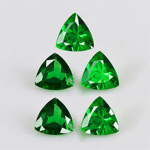 Forme ovale couleur verte naturelle Tsavorite pierres précieuses Top meilleure qualité ovale principalement recommandé pierres précieuses de naissance pour la fabrication de bijoux - Product Image 2