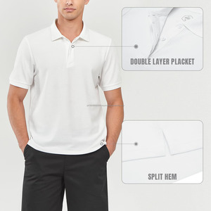 Camiseta Polo Lisa de Algodón Puro Transpirable para Hombre, Camisetas de Golf Lisas y Suaves, Camisetas Polo con Diseño de Logotipo Personalizado - Product Image 6
