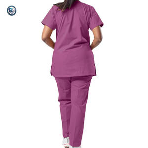 Uniformes de Enfermera Profesionales para Mujer, Conjuntos para Uso Médico, Tela Cómoda y Transpirable, Ropa de Hospital - Product Image 4