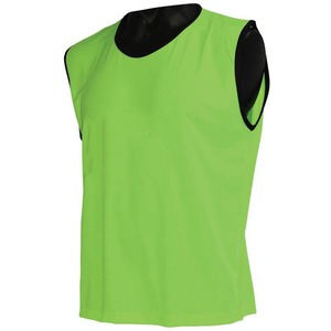 Blue Reversible Mesh <b>Training</b> <b>Bib</b> With Orange Trim Breathable Sleeveless Vest For Adults All Seasons Sports Jersey - Product Image 3
