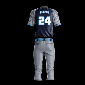 Tenues d'équipe personnalisées en polyester, design personnalisé, uniformes de softball et de baseball pour joueurs, maillots et pantalons de baseball, ensembles complets - Product Image 3