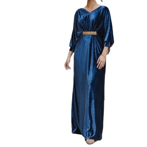 Robe Kaftan, Vêtements Modestes, Longue et Ample, Fournisseur en Gros, Fabricant, Usine de Confection Personnalisée, Robe Kaftan - Product Image 1