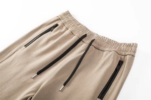 Men's Casual Sweatpants Elastic Waist Drawstring Side Pockets Breathable <b>Jogger</b> Pants Spring Lightweight <b>Polyester</b> Cotton - Product Image 4