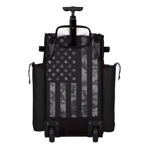 Sac de sport de baseball grande capacité personnalisé en tissu Oxford 50-70L avec compartiment à chaussures étanche et logo/numéro d'équipe - Product Image 2