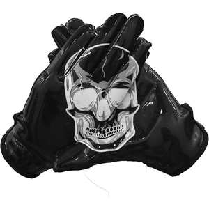 Vente flash - Gants de football américain en latex personnalisés unisexes - Gants légers à fermeture auto-agrippante compatibles avec les écrans tactiles, doux et confortables - Product Image 1