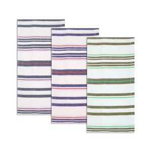 Serviette de cuisine à rayures blanches et grises, fabricant professionnel, serviette de cuisine en coton teint en fil au meilleur prix - Product Image 6