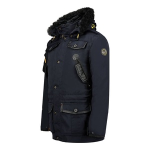 Custom Apparel OEM ODM Supplier High Quality Men's Winter Puffer <b>Jacket</b> Windproof Hooded <b>Parka</b> Polyester Wadding Men Clothing - Product Image 1
