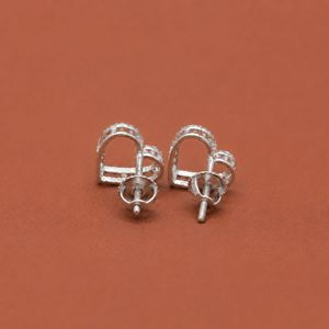 Heart Diamond <b>Earring</b> for Women - Product Image 5