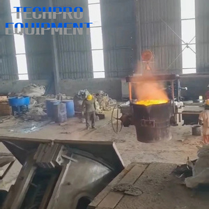 Công nghiệp điện cảm ứng nóng chảy lò cho nấu chảy thiếc Đồng phế liệu đồng 100kg 200kg Công suất - Product Image 2