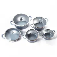 Wholesale Blue Marble Coating Stainless Steel Pots and Pans Nonstick  Casserole Cookware Set Cook Pot Set - China Cookware and Cookware Set price