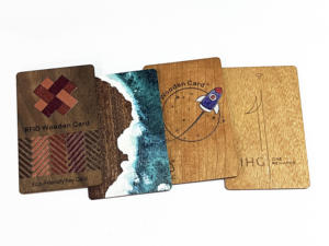 도매 CR80 <span class=keywords><strong>RFID</strong></span> NFC 나무 카드 체리, 대나무, 블랙 월넛, 베이스우드 카드 - Product Image 5