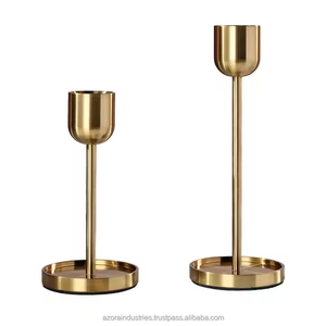 Iron <b>Candle</b> <b>Holder</b> Large Candlestick <b>Holder</b> for Romantic Candlelight Dinner Decoration Wedding Decoration - Product Image 1