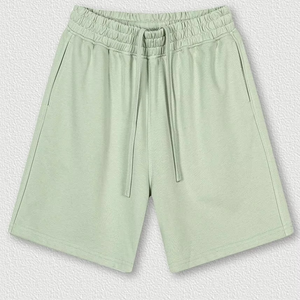 Shorts deportivos para hombre de algodón y poliéster grueso con logotipo personalizado - Product Image 4