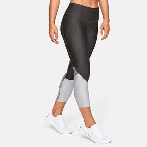 Leggings de Yoga Negros de Cintura Alta para Mujer, Tejido de Punto hasta el Tobillo, Estilo Vintage, Antibacterianos, Transpirables, Nailon y Poliéster - Product Image 2