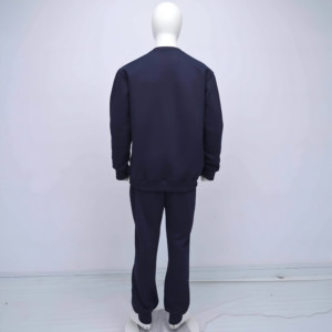 Sudadera de Cuello Redondo para Hombre, de Alta Calidad, Talla Grande, con Bordado Chenille y Logotipo Personalizado, de Algodón y Felpa, Estilo Casual Urbano, OEM - Product Image 6