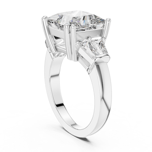 925 Sterling Silver <b>Engagement</b> <b>Rings</b> for Women Round Solitaire <b>Cubic</b> <b>Zirconia</b> <b>Rings</b> Rose /Gold/Silver - Product Image 2
