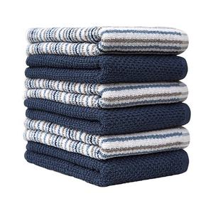 Économique Meilleure Vente Ultra Doux Géométrique Brodé Coton Haute Absorbant Non Pelucheux Personnalisable Golf Cuisine Serviettes - Product Image 4