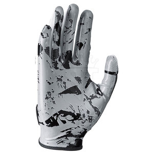 American Football Gloves Leather Full Finger <b>Hook</b> and Loop Closure High Quality for Practice with Soft Material and Easy Fit - Product Image 2