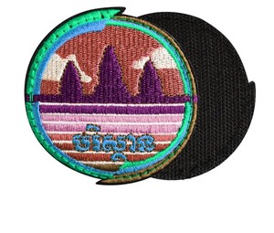 Custom Embroidered Eco-Friendly Nonwoven Felt Star Iron-On Patch for Garments <b>Hats</b> <b>Bags</b> - Product Image 4