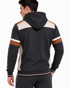 Sweat-shirt à capuche pour homme SINEWY, brodé, 100% polyester, coupe classique, poche, manches longues, vêtement décontracté pour l'automne - Product Image 6