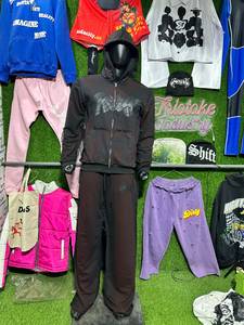 OEM 2026 New Arrival Custom Fashion Mens <b>Zip</b> up tracksuit High Quality Boxy Luxury men's tracksuit Made By TRIOTAKE INDUSTRY - Product Image 4
