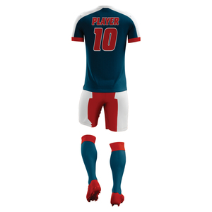 Ensemble d'uniformes de football personnalisés Elite Velocity Pro pour équipes compétitives, maillot et short de football Apex Striker Performance - Product Image 2