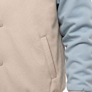 Veste de style Letterman pour homme, design élégant et décontracté, tissu confortable, idéale pour l'hiver, pour les voyages et le style quotidien. - Product Image 5