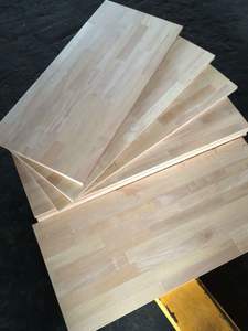 Tablero de Madera de Caucho de Alta Calidad con Unión Dentada, Panel de Madera Sólida para Encimera, Duradero, Fácil de Procesar, Precio de Fábrica - Product Image 5