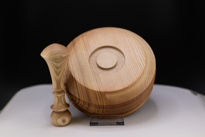 Juego de Mortero y Pilón de Madera Hecho a Mano, Ecológico y Duradero, Molinillo de Especias y Hierbas de Madera Natural, Solo Lavar a Mano - Product Image 3