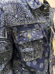 Chaqueta vaquera personalizada vintage con bordado y estampado para hombre y mujer, informal, holgada y cómoda, chaqueta vaquera sencilla. - Product Image 5