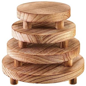 Wholesale Handcrafted Sheesham Wood 3-Tier Cake Stand - Elegant Display - Product Image 2