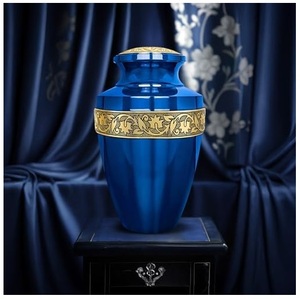 Urne funéraire haut de gamme pour cendres avec un design sophistiqué pour le stockage des restes d'adultes, les expositions commémoratives et les tributs familiaux - Product Image 6