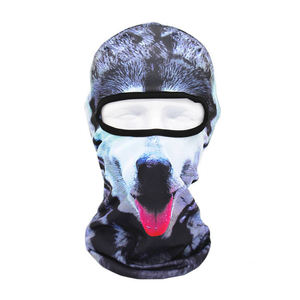 Masque facial balaclava imprimé en 3D personnalisé, lavable et réutilisable, masque intégral pour les sports de plein air, protection hivernale, design personnalisé - Product Image 6