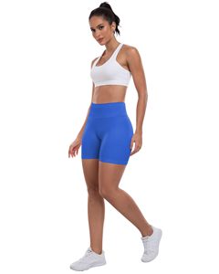 Workout Gym Shorts For Women Biker Shorts High Waisted Tummy Control Butt Lifting Running Sports Yoga <b>Booty</b> Scrunch Butt Shorts - Product Image 4