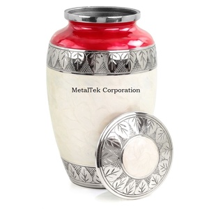 Urna de cremación de nuevo color estético para cenizas estilo adulto americano recuerdo cenizas funerarias decorativas urnas conmemorativas y tarros de Metal - Product Image 2
