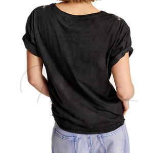 Camiseta de Mujer al Por Mayor con Precio Personalizado, Nuevo Estilo, Camisetas de Mujer Hechas a Medida, Camisetas Casuales de Mujer de Secado Rápido - Product Image 4