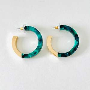 Handmade Trendy <b>Resin</b> <b>Earrings</b> Durable Stylish Design Crystal Fashion Accessories for Party Wear New Trendy Handmade Fashion - Product Image 3