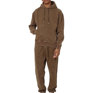 Pas cher prix 100% coton lavage à l'acide sweats à capuche hommes pull vêtements de rue surdimensionné Vintage lavé à capuche par BS 2026 - Product Image 3