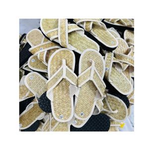 Soft seagrass men's <b>slipper</b> Women's seagrass beach <b>slipper</b> Spring <b>summer</b> <b>slipper</b> Autumn <b>slipper</b> Hotel <b>slipper</b> Beach Wear - Product Image 2