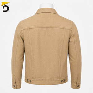 Chaqueta Vaquera Premium para Hombre, Combinación de Construcción Duradera, Uso Cómodo, Estilo Urbano Ecológico e Impermeable, Ideal para Viajes - Product Image 4