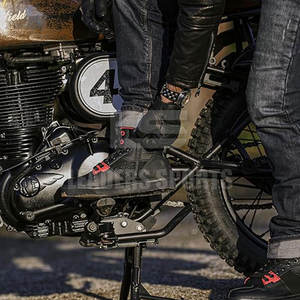 Chaussures de moto imperméables, best-sellers, nouvelle collection, logo personnalisé, cuir, couleur personnalisée, prix bas - Product Image 6