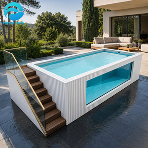 <span class=keywords><strong>Piscine</strong></span> Conteneur <span class=keywords><strong>de</strong></span> 20 pieds en Fibre <span class=keywords><strong>de</strong></span> Verre pour Adultes, Grande <span class=keywords><strong>Piscine</strong></span> Hors Sol Personnalisée pour Jardin, Vente en Gros, 40 pieds - Product Image 2