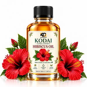 Aceite Esencial de Hibisco Prensado en Frío, Extracto Herbal Natural Puro, Líquido, Tamil Nadu, Logotipo Personalizado, Cuidado de la Piel y el Cabello, Uso Doméstico - Product Image 1