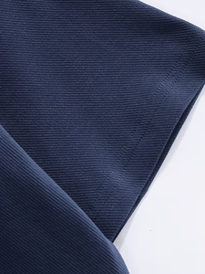 Men's Summer Knitted Fabric Quick Dry 100% Cotton Loose Comfortable Easy Trendy Design Style Premium Feel Two-Piece Polo Set - Product Image 4